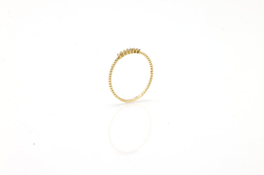 Celeste Ring, 18K Yellow Gold